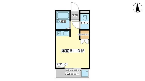 野里駅 徒歩6分 3階の物件間取画像